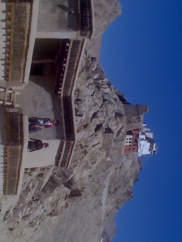 AskDushyant Day 1 Start Exploring Leh tsemo castle from palace 2009