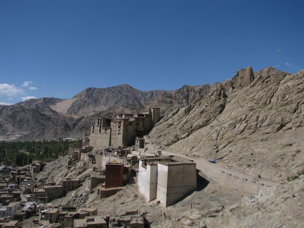 AskDushyant ancient palace view from tsemo castle leh ladakh road trip to ladakh 2009