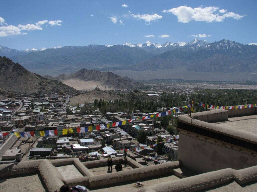 AskDushyant leh view from ancient palace ladakh road trip to ladakh 2009