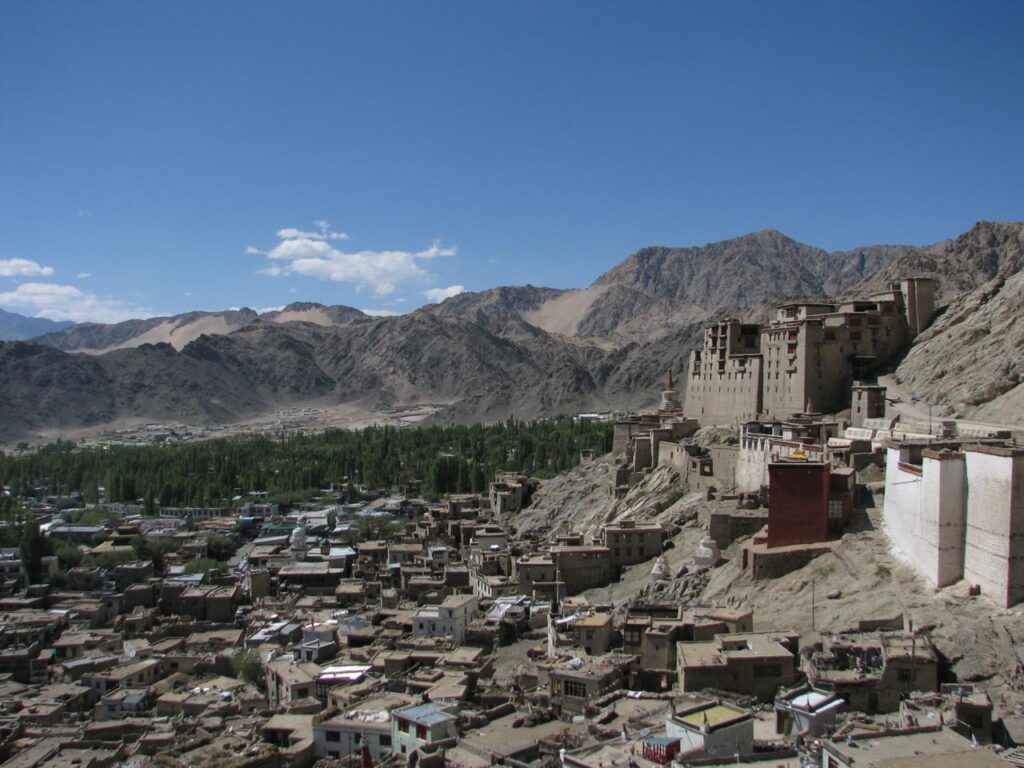 AskDushyant leh view from castle ladakh road trip to ladakh 2009