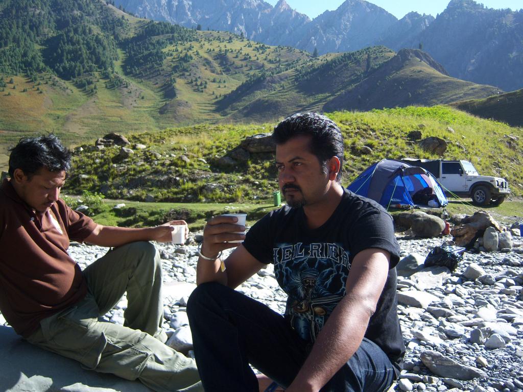 AskDushyant night camp at sonmarg road trip to kashmir valley 2009 11