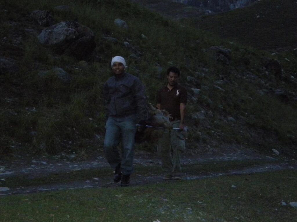 AskDushyant night camp at sonmarg road trip to kashmir valley 2009 2