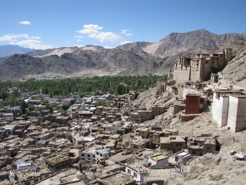 AskDushyant palace from castle leh ladakh road trip to ladakh 2009 1