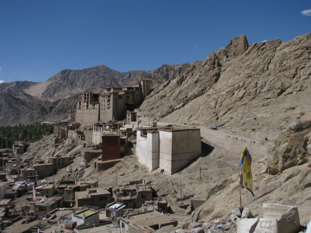 AskDushyant palace from castle leh ladakh road trip to ladakh 2009