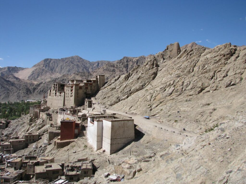 AskDushyant palace from tsemo castle leh ladakh road trip to ladakh 2009 1