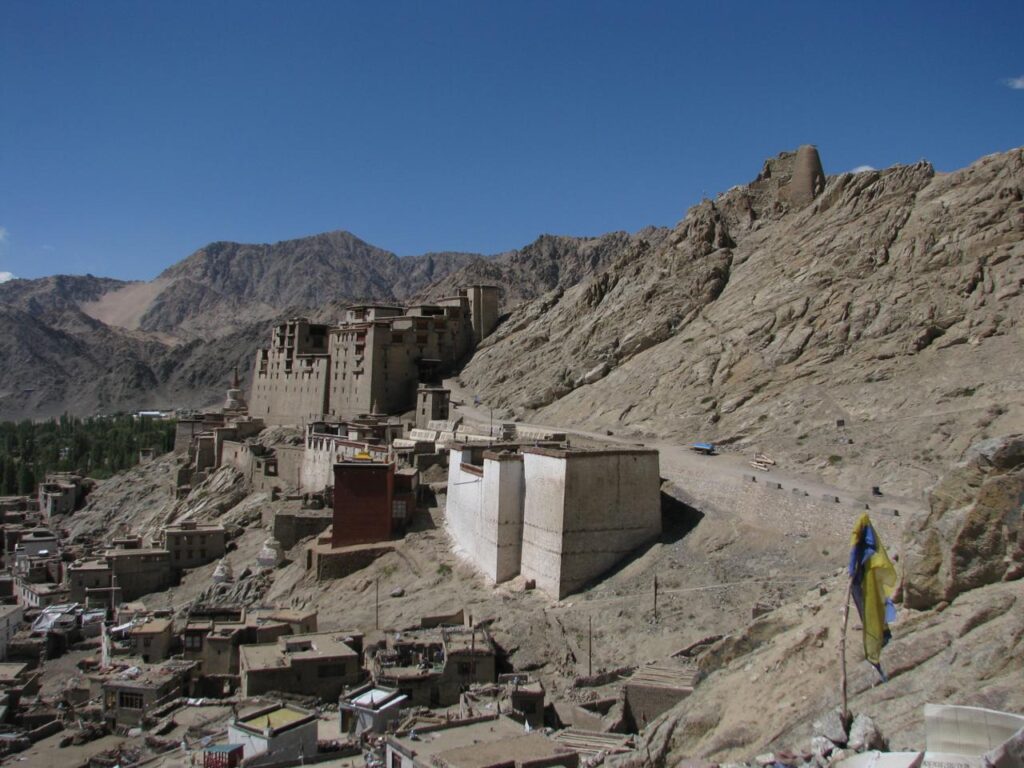 AskDushyant palace from tsemo castle leh ladakh road trip to ladakh 2009