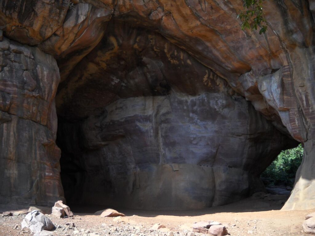 AskDushyant bhimbetka caves outter view an archaeological treasure of ancient india road trip to bhimbetka Year 2009