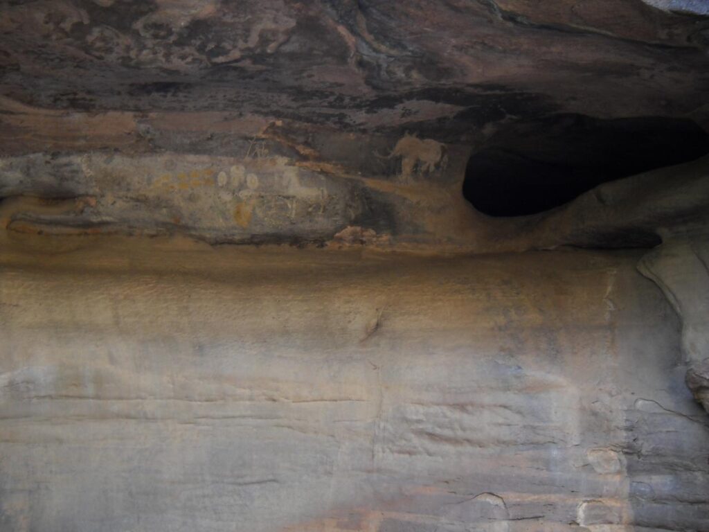 AskDushyant bhimbetka elephant horse rock painting an archaeological treasure of ancient india road trip to bhimbetka Year 2009