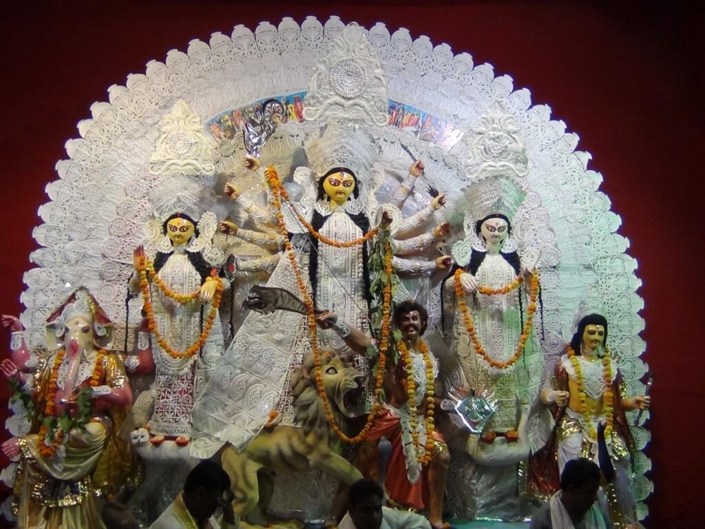 AskDushyant chitranjan park durga utsav navratri pandal delhi 2012 Year 1