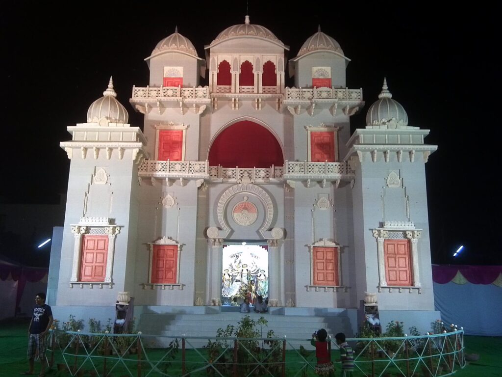 AskDushyant durga utsav pandal sector 40 gurgaon Year 1