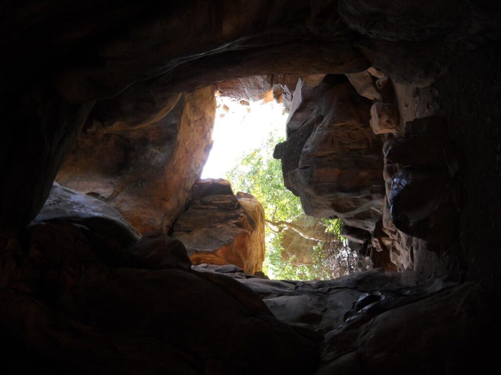 AskDushyant inside view rock shelter cave bhimbetka an archaeological treasure of ancient india road trip to bhimbetka Year 2009