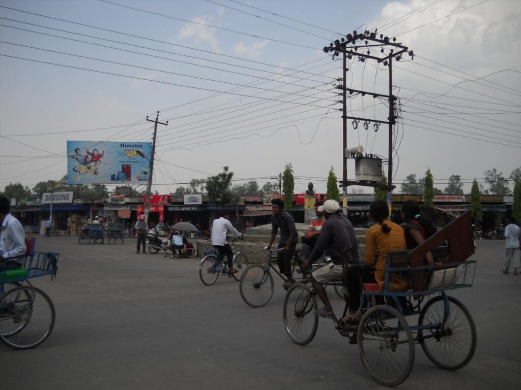 AskDushyant mahendranagar market square now in nepal nepal bike trip via nainital and tanakpur extremely adventurous crossing the border Year 2011