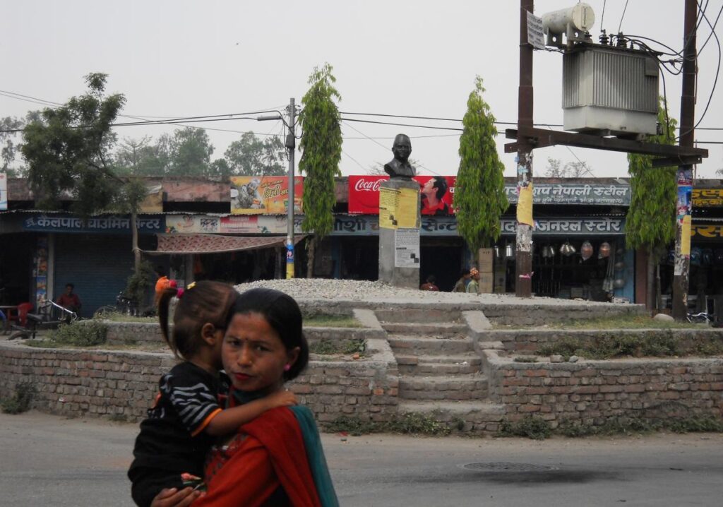 AskDushyant mahendranagar market square now in nepal nepal bike trip via nainital and tanakpur extremely adventurous crossing the border Year 2011 3