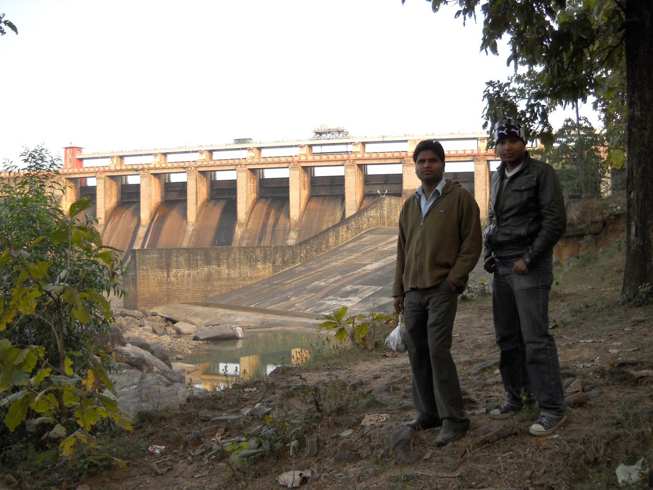 AskDushyant sarni Krishna and me at satpura dam Year 2009