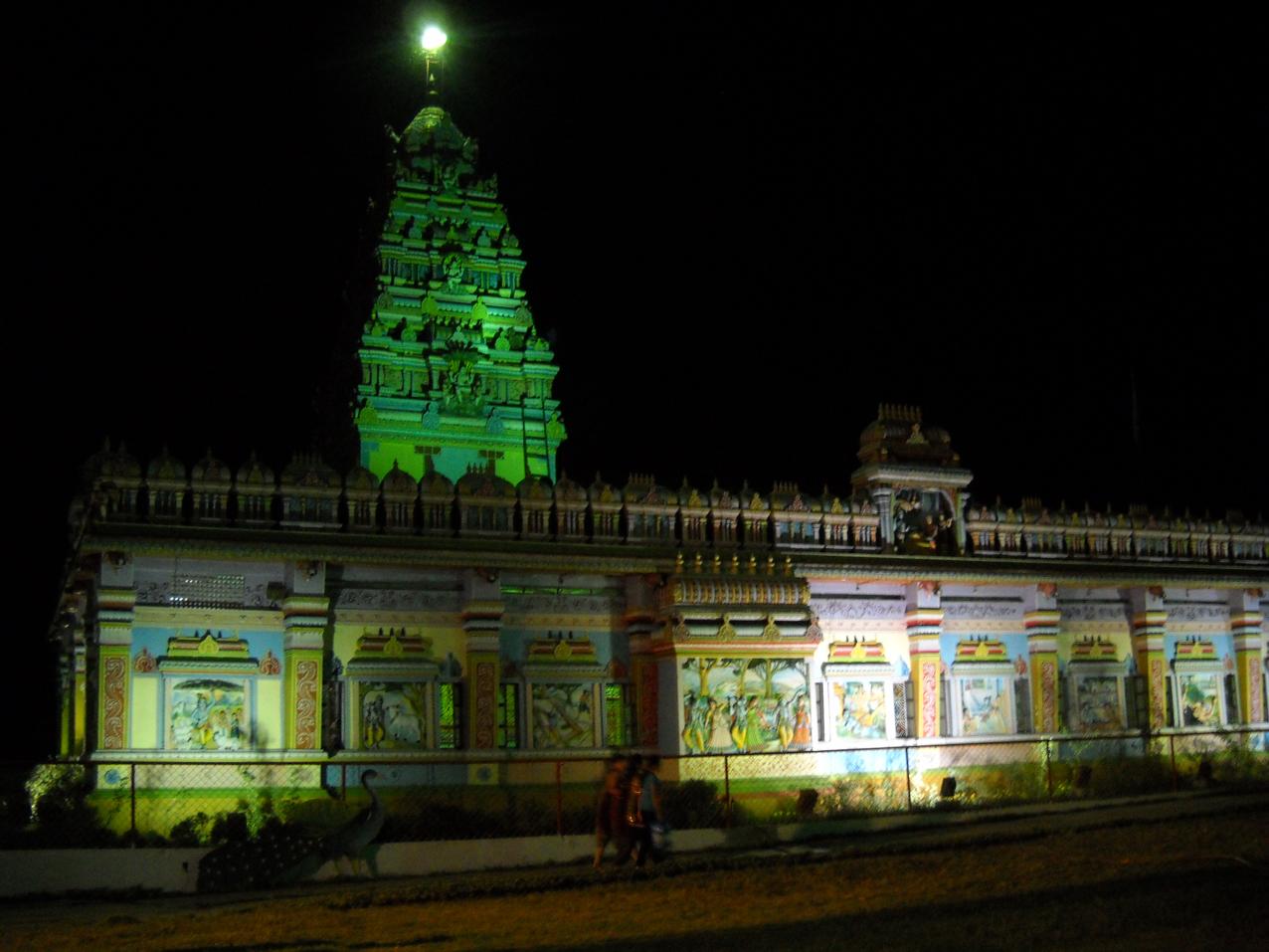 AskDushyant sarni Ram mandir at night my beautiful home town madhya pradesh india Year 2009