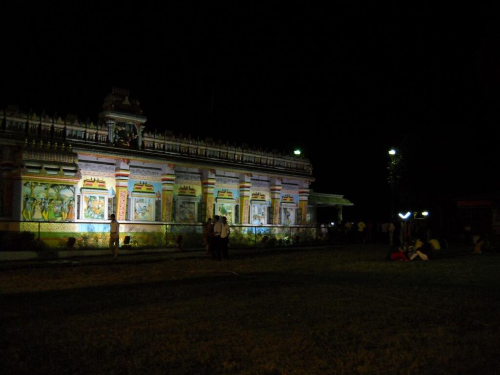 AskDushyant sarni Ram mandir during night my beautiful home town madhya pradesh india Year 2009 1