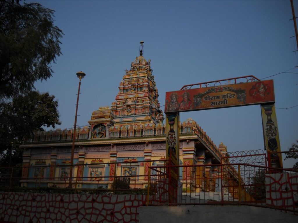 AskDushyant sarni ram mandir view at evening my home town Year 2009