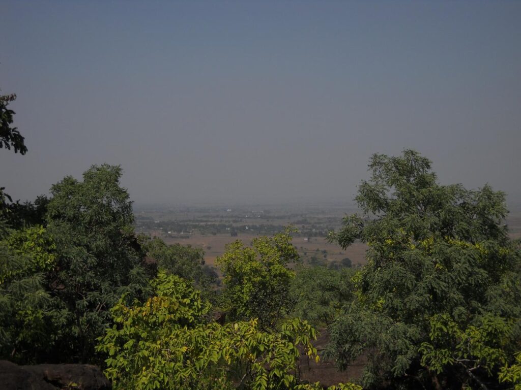 AskDushyant view of downtown bhopal from bhimbetka an archaeological treasure of ancient india road trip to bhimbetka Year 2009