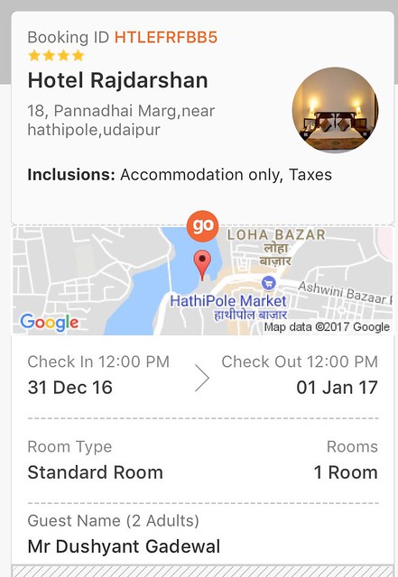 AskDushyant How Goibibo and Hotel Rajdarshan Udaipur Turned Our New Year Dreams into A Nightmare Year 2017