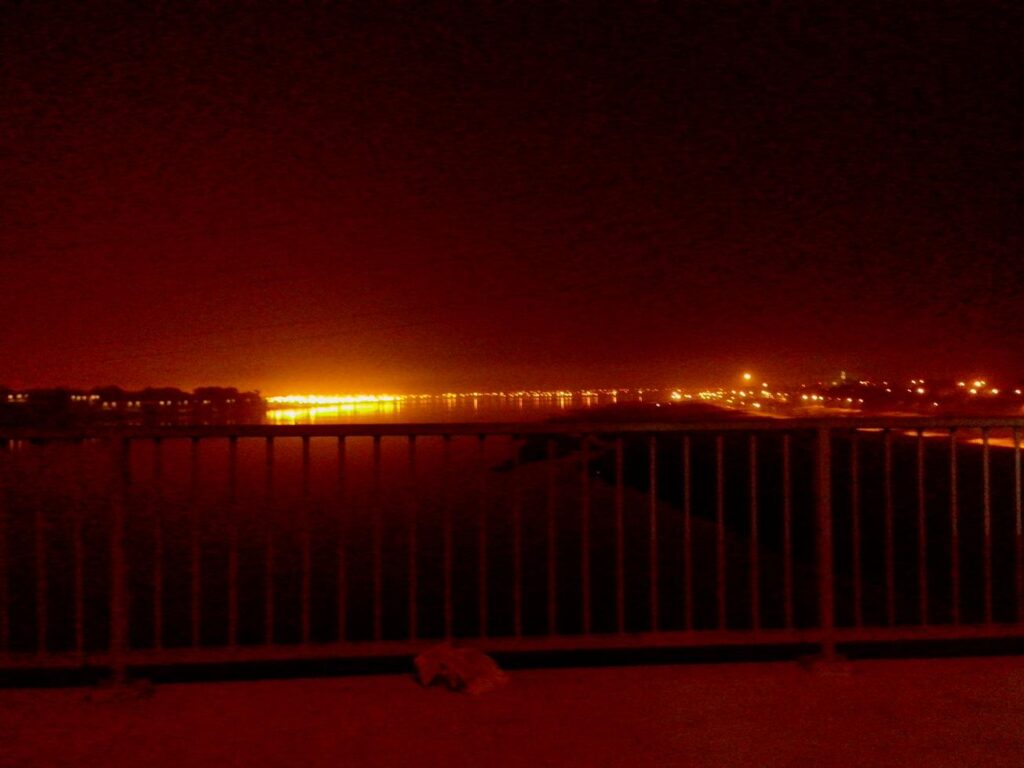 AskDushyant Triveni Sangam at night allahabad bike ride 4 mahakumbh 2013 memoir