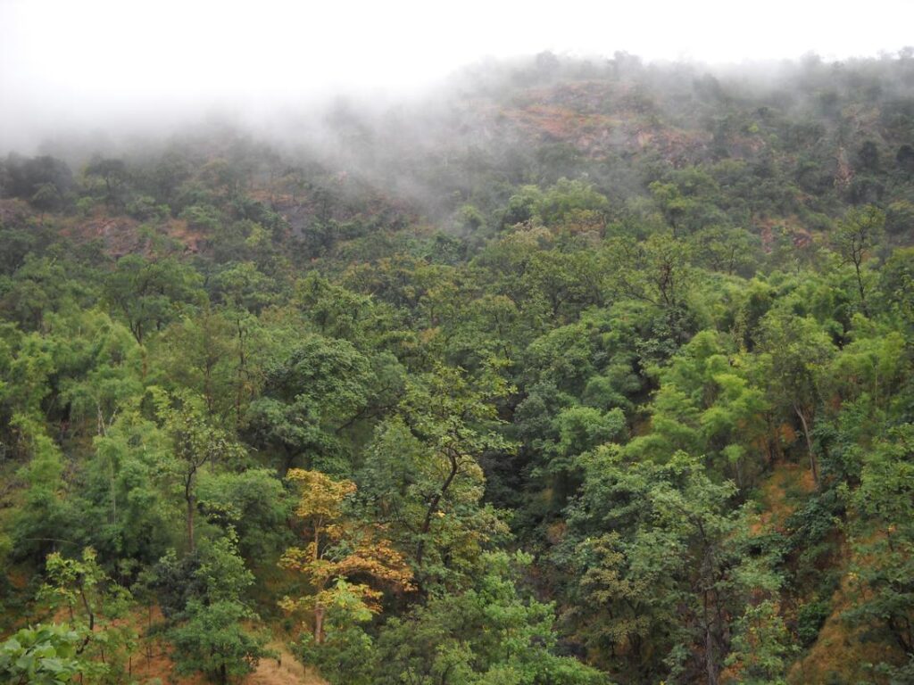 AskDushyant sarni cloudy day mathar dev baba my beautiful home town madhya pradesh india year 2009 mathardev trek memoir