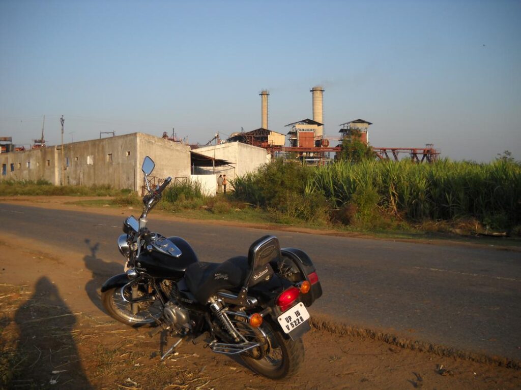 AskDushyant sugar mill sarni to mohad kareli bike trip to meet relatives year 2009 sarni to mohad bike ride memoir