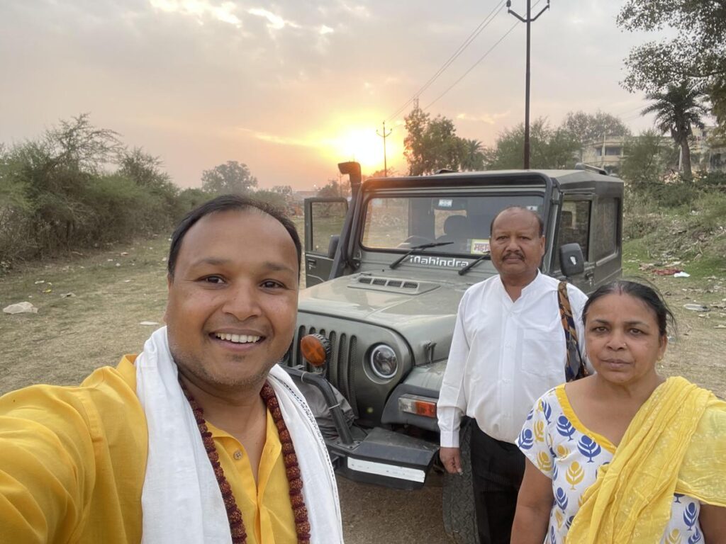 AskDushyant final goodbye to sangam ghat journey IMG year 2025 mahakumbh yatra from kareli madhyapradesh to prayagraj uttarpradesh memoir